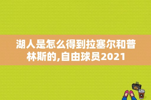 湖人是怎么得到拉塞尔和普林斯的,自由球员2021